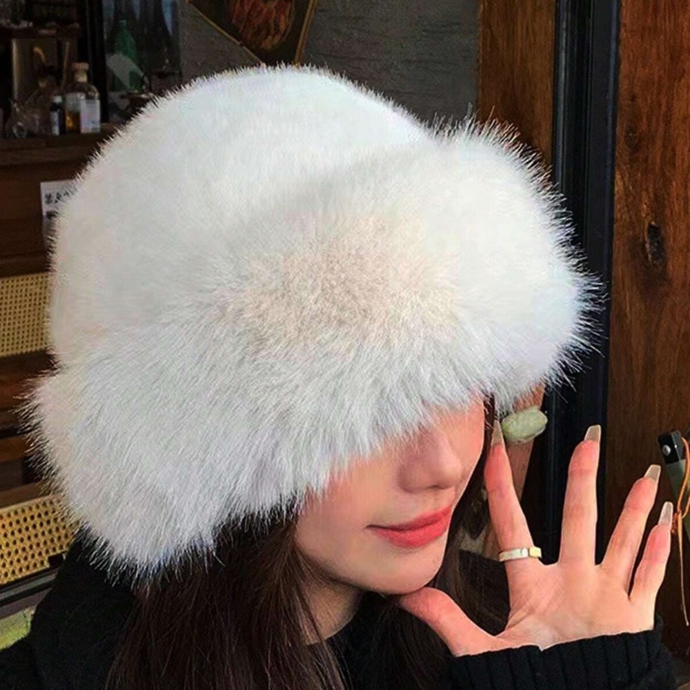 Luxe Vegan Fur Fall Winter Hat